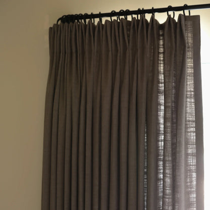 Lesley Linen Blend Curtains