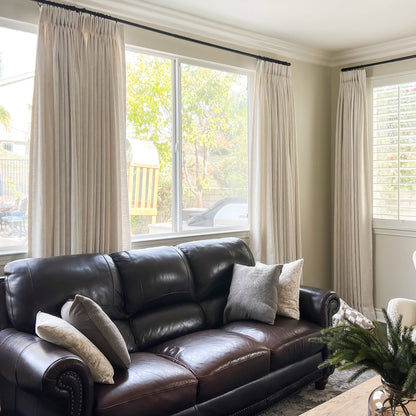 Lesley Linen Blend Curtains