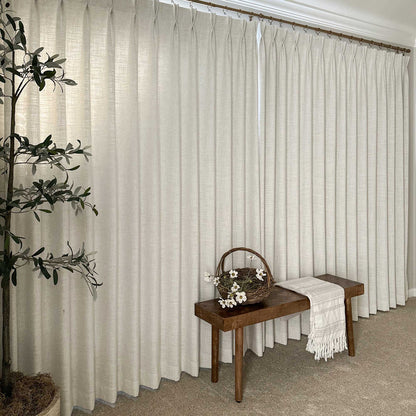 Lesley Linen Blend Curtains