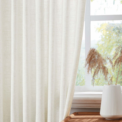 Lesley Linen Blend Curtains