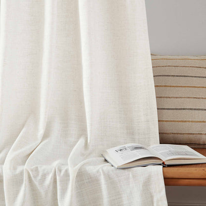 Lesley Linen Blend Curtains