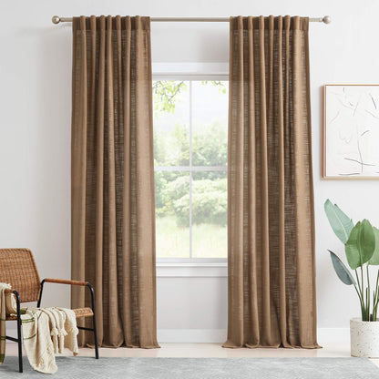 Lesley Linen Blend Curtains