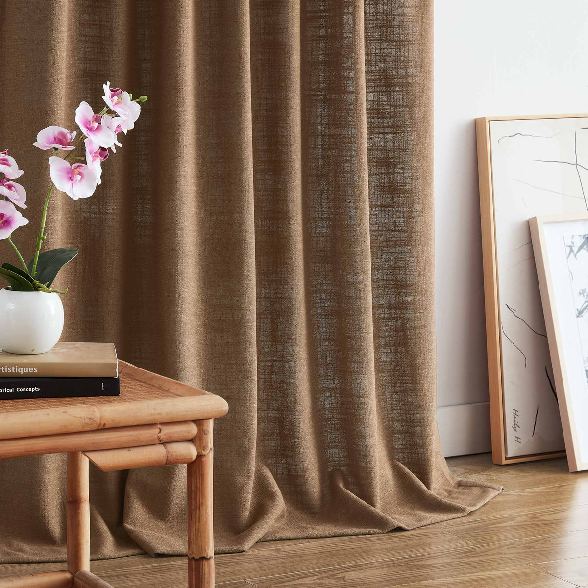 Lesley Linen Blend Curtains