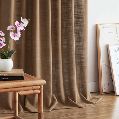 Lesley Linen Blend Curtains
