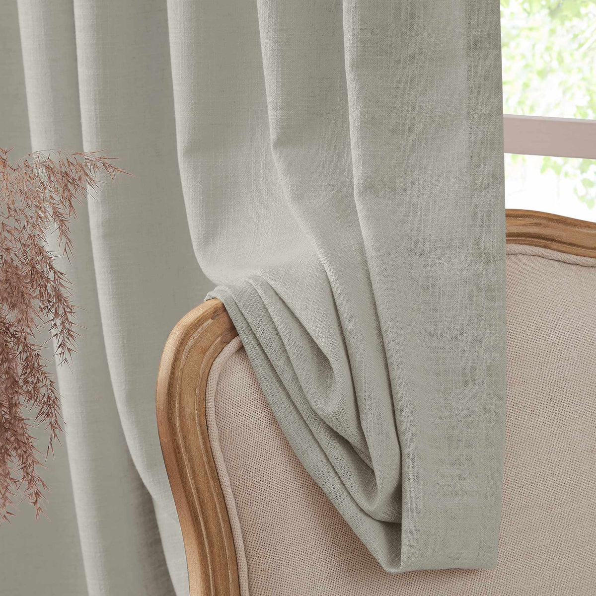 Lesley Linen Blend Curtains