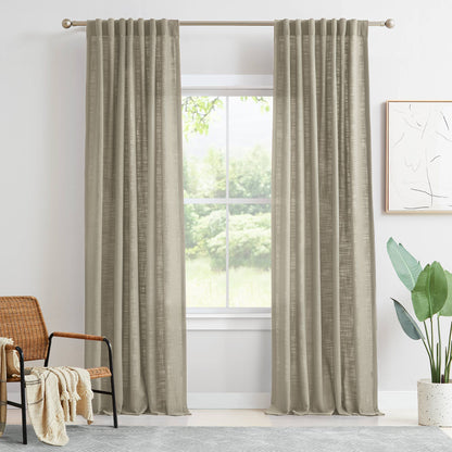 Lesley Linen Blend Curtains