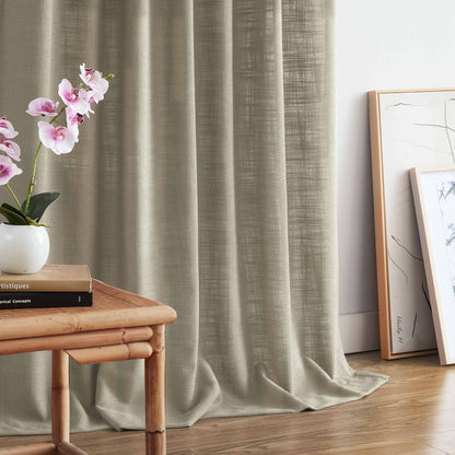 Lesley Linen Blend Curtains