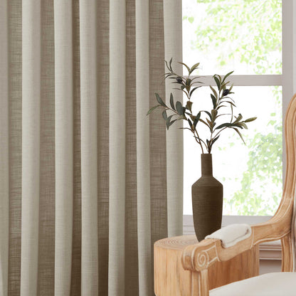 Lesley Linen Blend Curtains