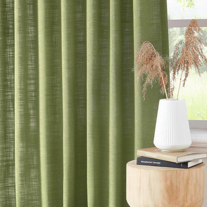 Lesley Linen Blend Curtains