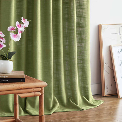 Lesley Linen Blend Curtains