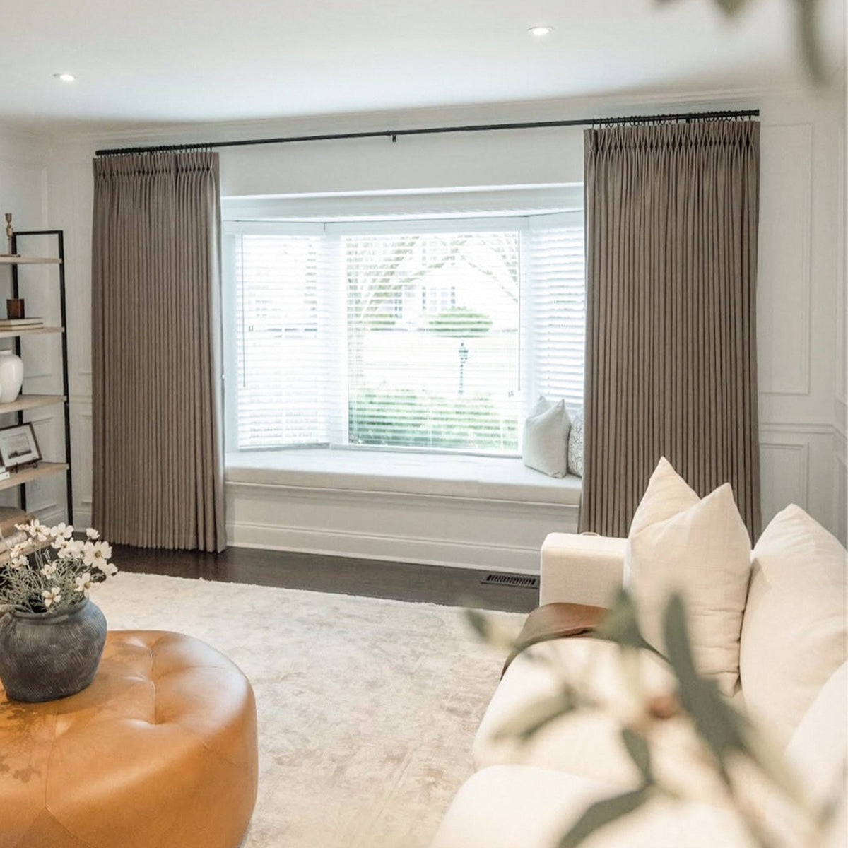 Lesley Linen Blend Curtains