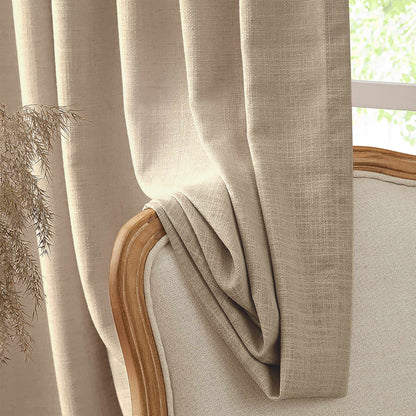 Lesley Linen Blend Curtains