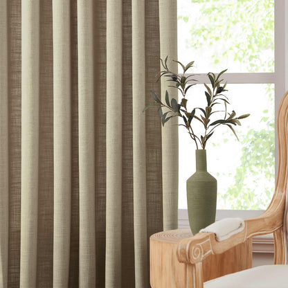 Lesley Linen Blend Curtains