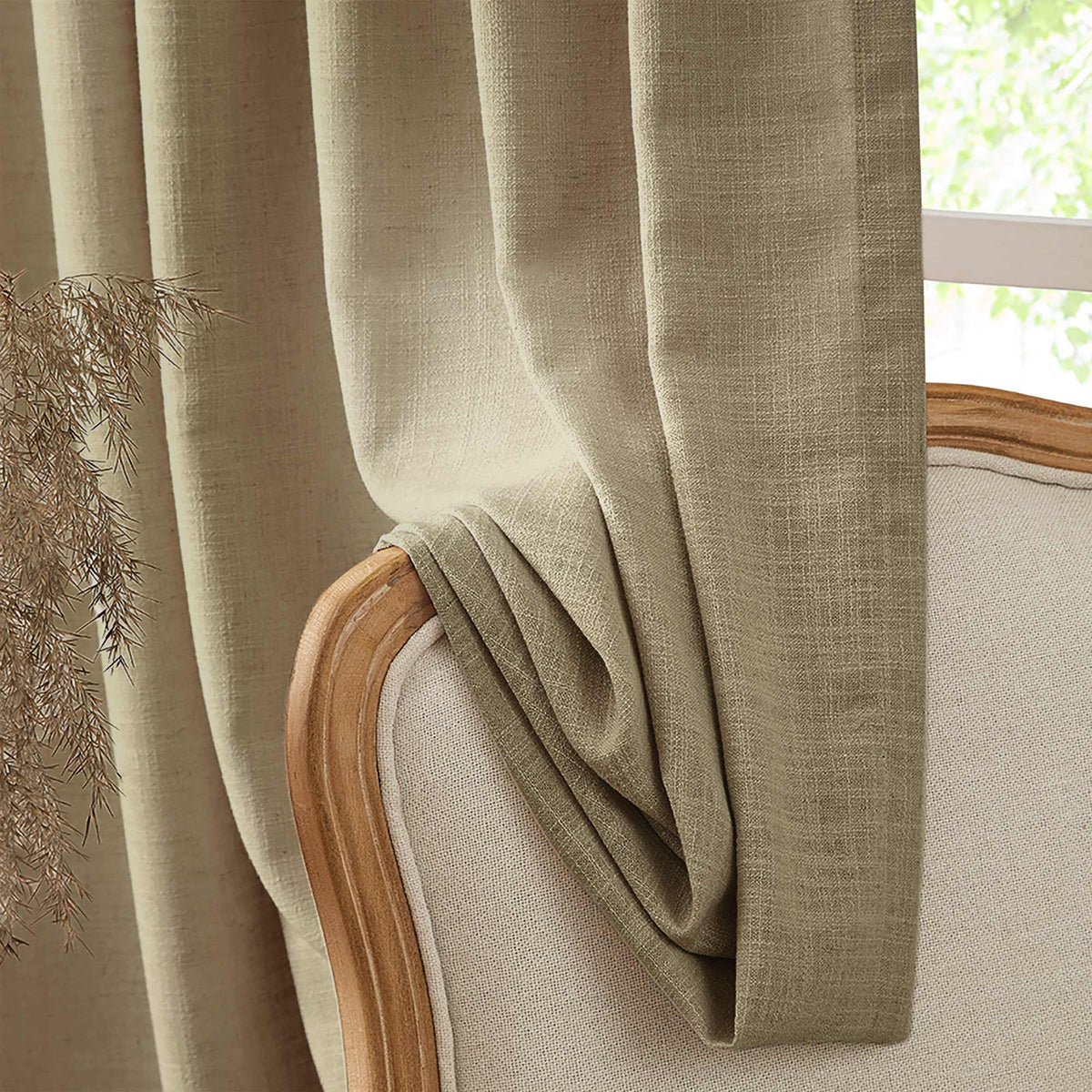 Lesley Linen Blend Curtains