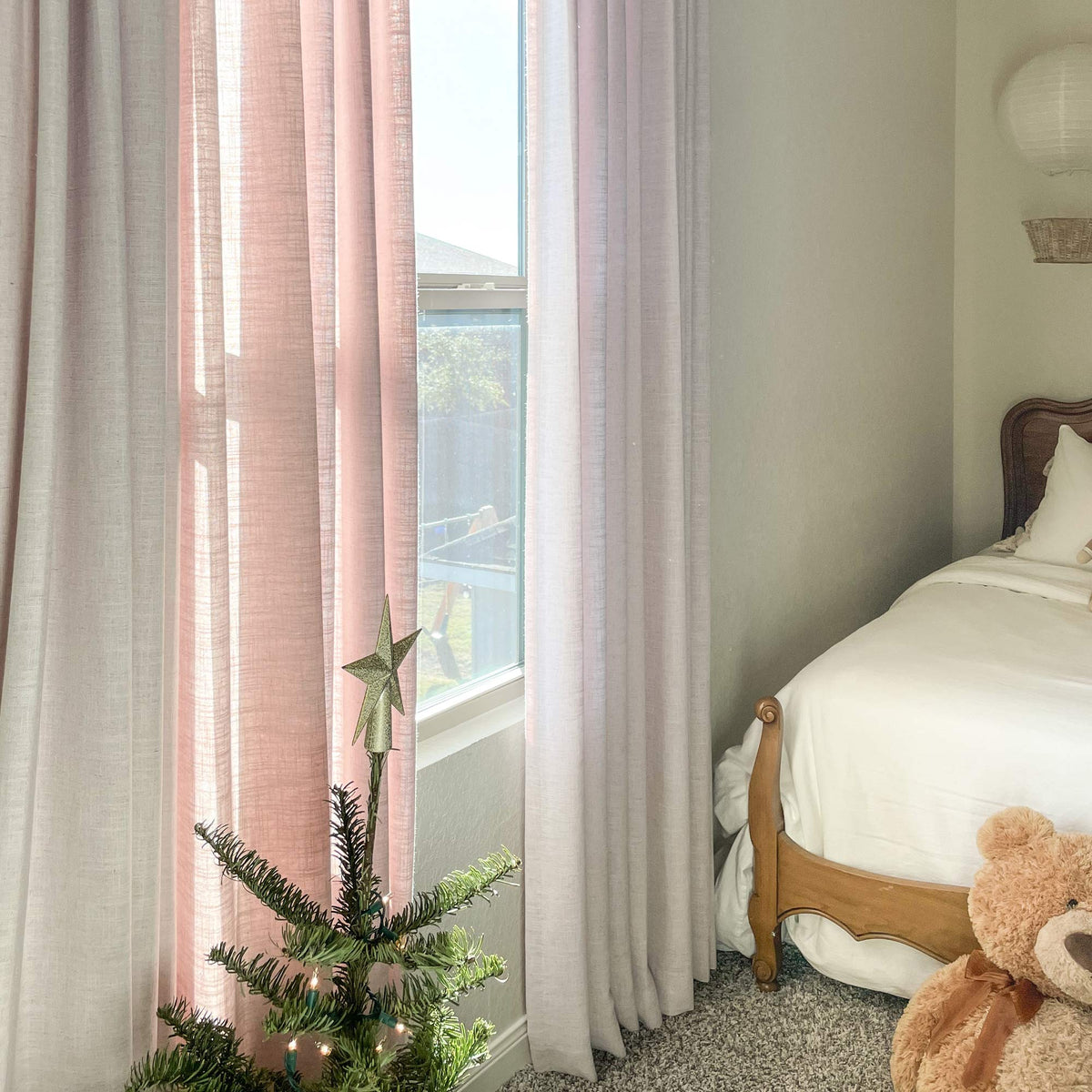 Lesley Linen Blend Curtains