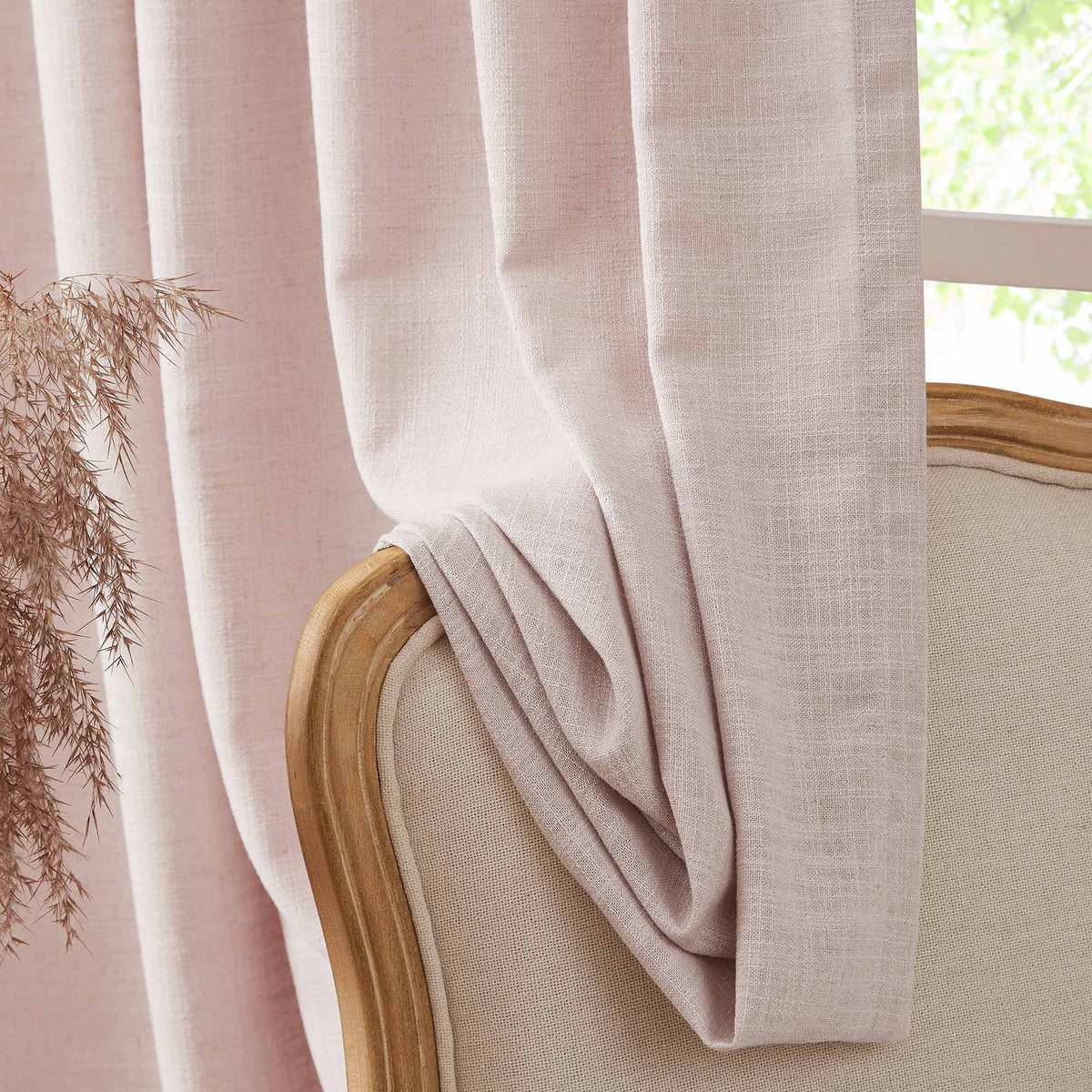 Lesley Linen Blend Curtains
