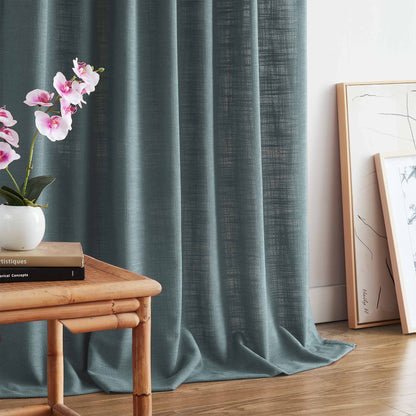 Lesley Linen Blend Curtains