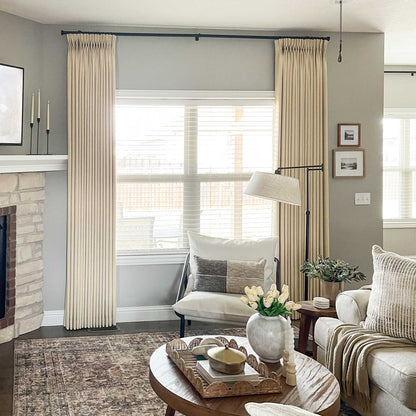 Lesley Linen Blend Curtains