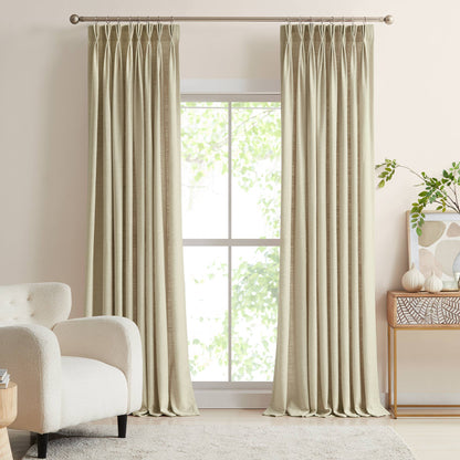 Lesley Linen Blend Curtains