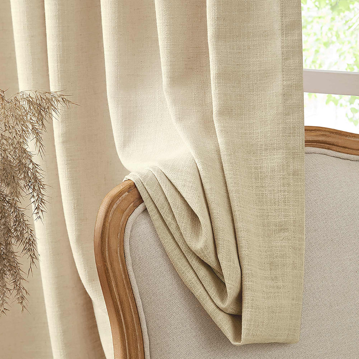Lesley Linen Blend Curtains