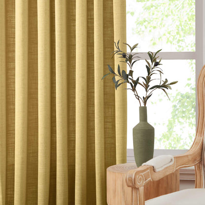 Lesley Linen Blend Curtains