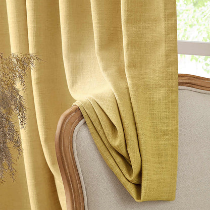 Lesley Linen Blend Curtains