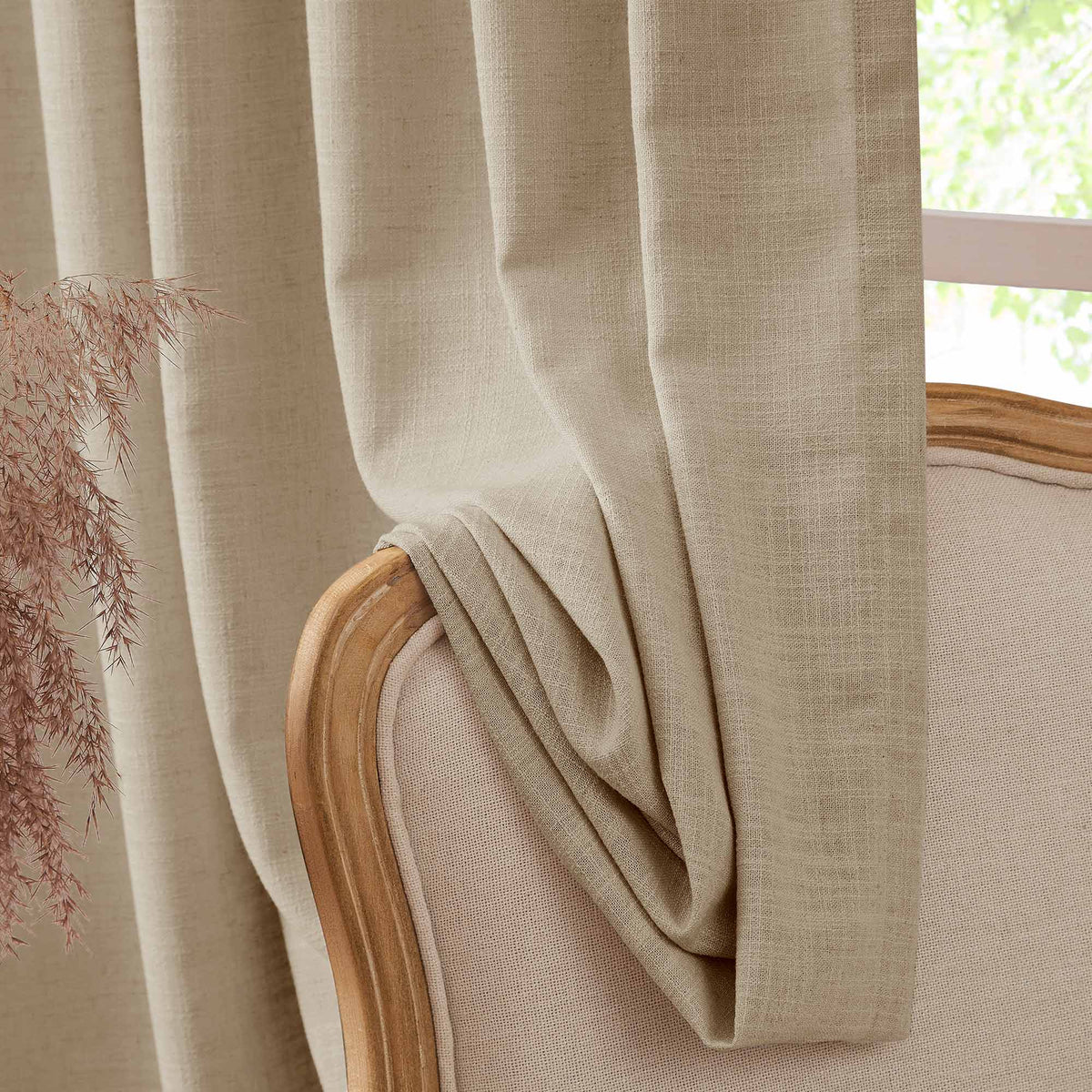 Lesley Linen Blend Curtains