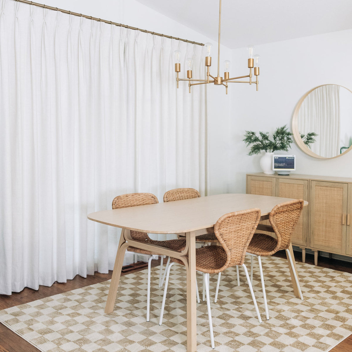 Lesley Linen Blend Curtains