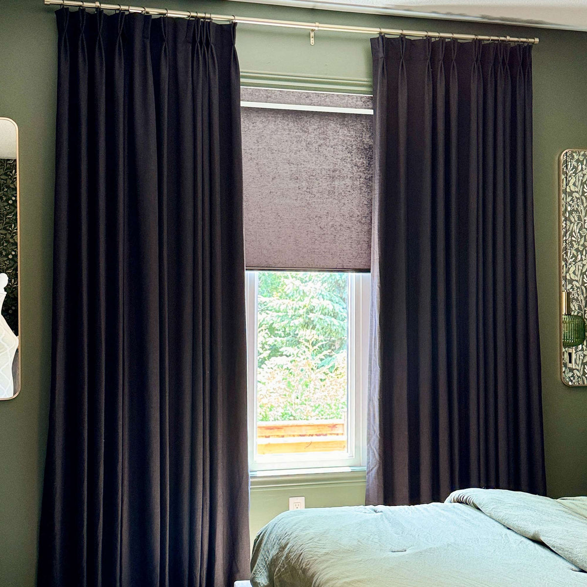 Lesley Linen Blend Curtains
