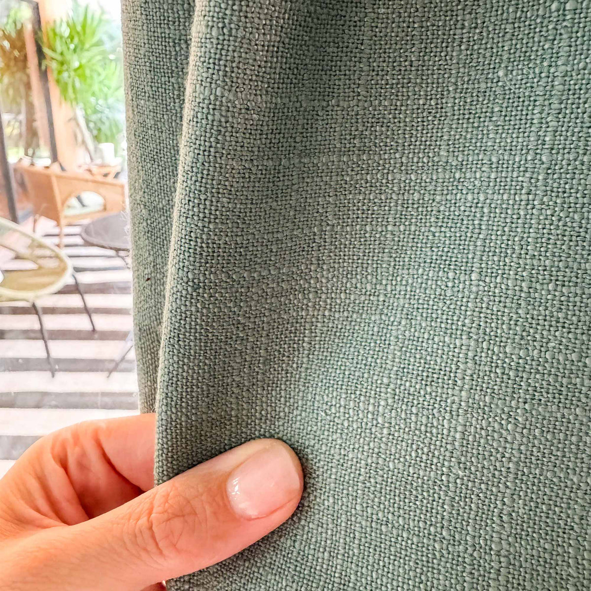 Lesley Linen Blend Curtains