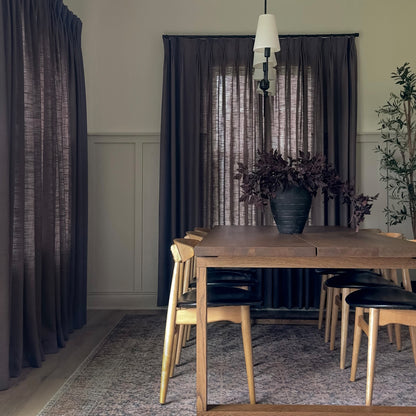 Lesley Linen Blend Curtains