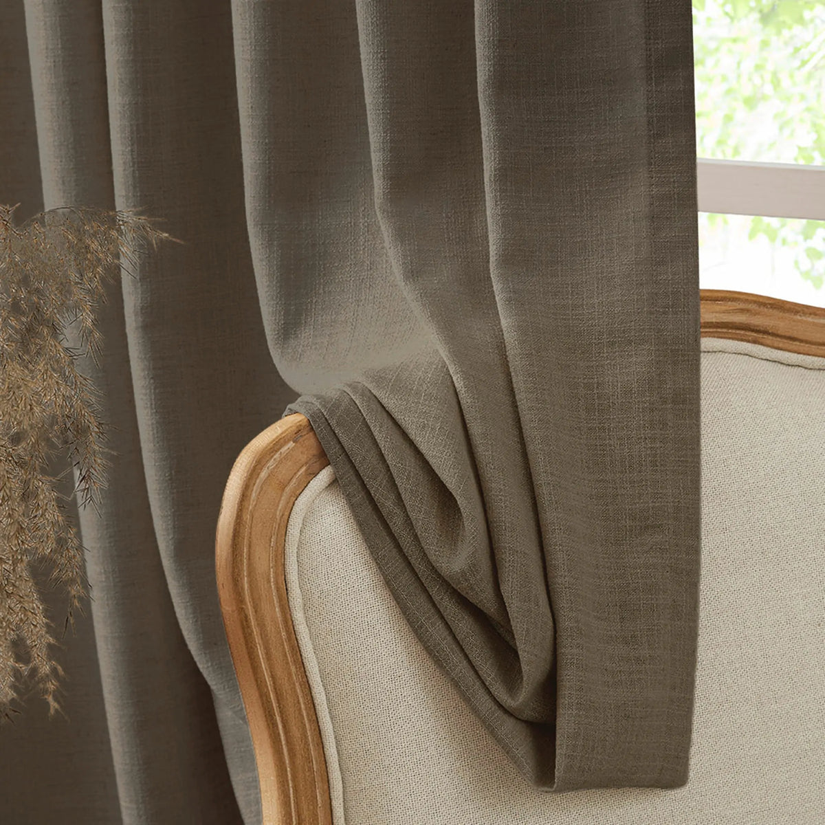Lesley Linen Blend Curtains