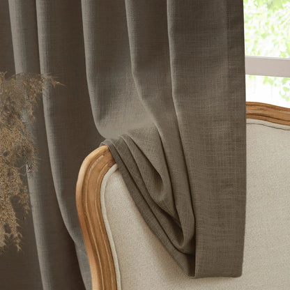 Lesley Linen Blend Curtains