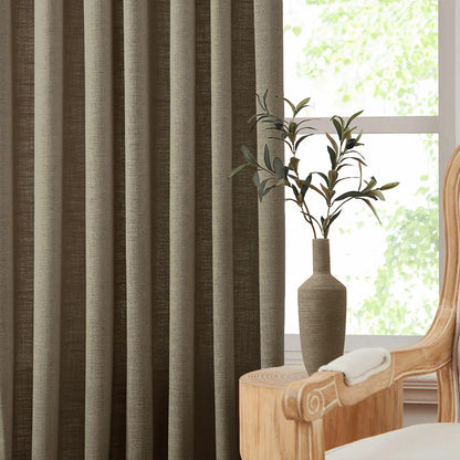 Lesley Linen Blend Curtains