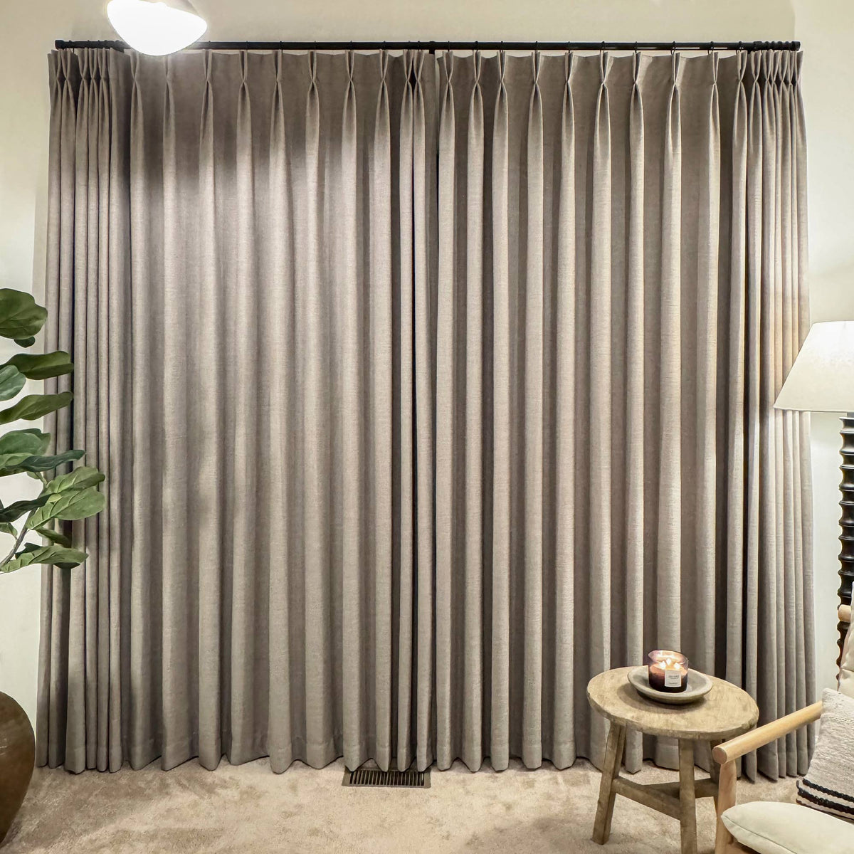 Lesley Linen Blend Curtains