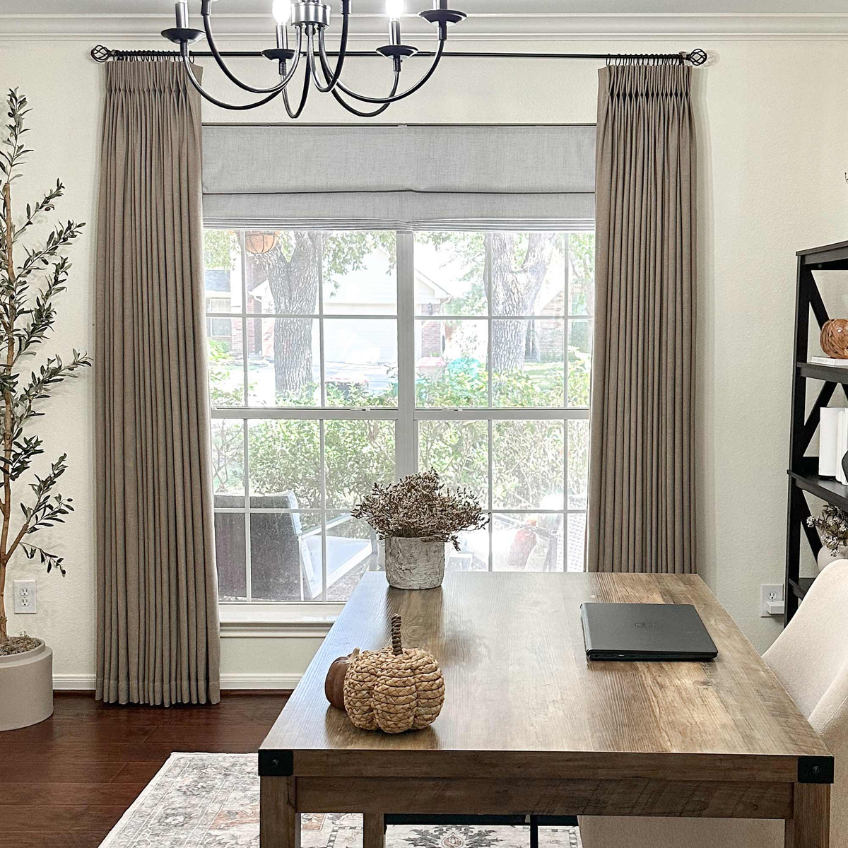 Lesley Linen Blend Curtains