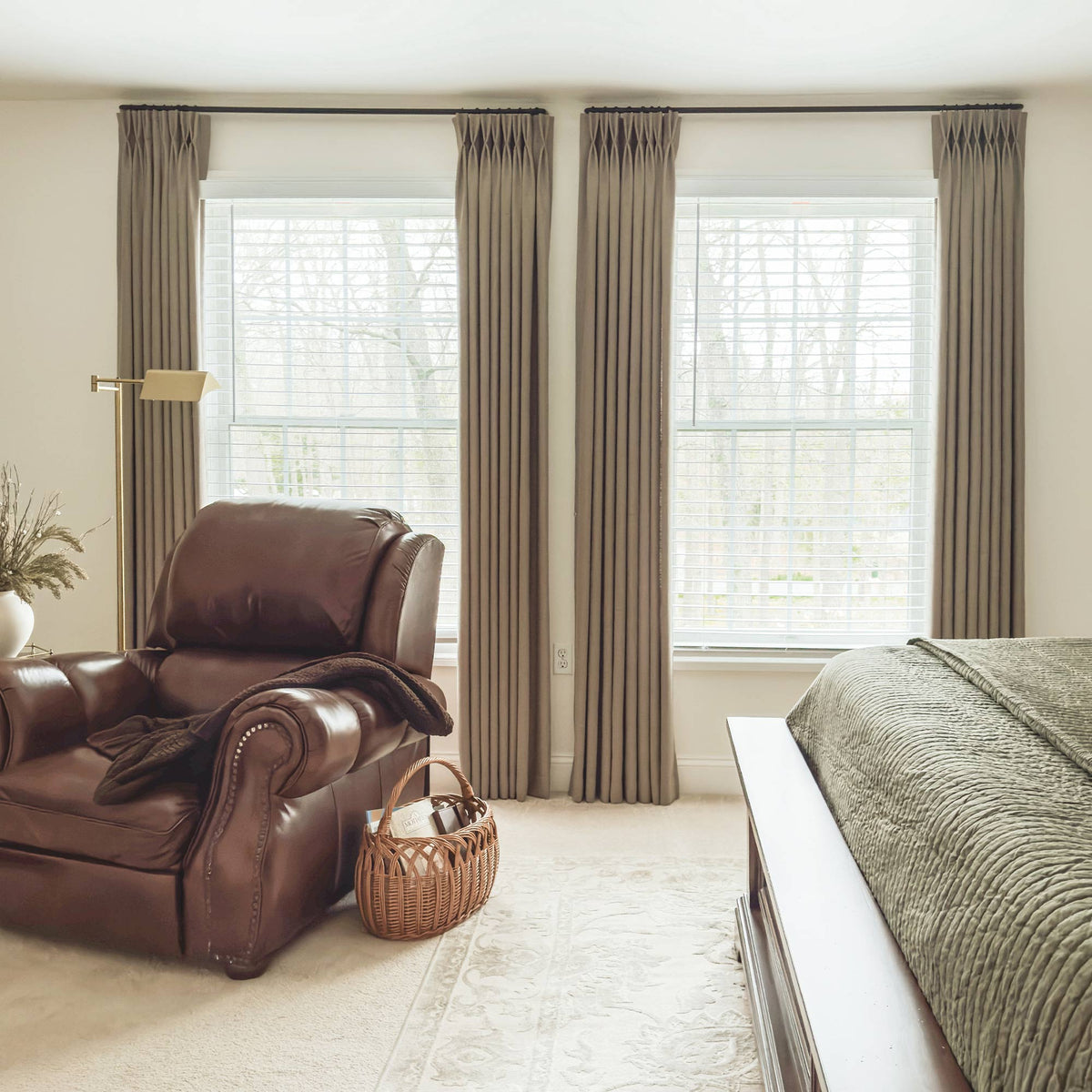 Lesley Linen Blend Curtains