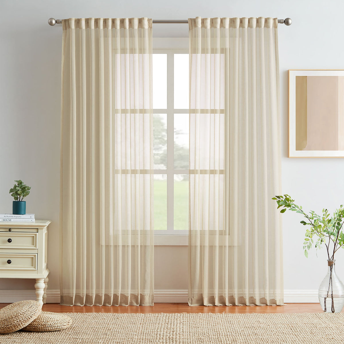 Lilith Light Sheer Curtains
