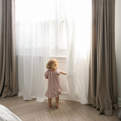 Tom Durable Scratch Resistant Sheer Curtains