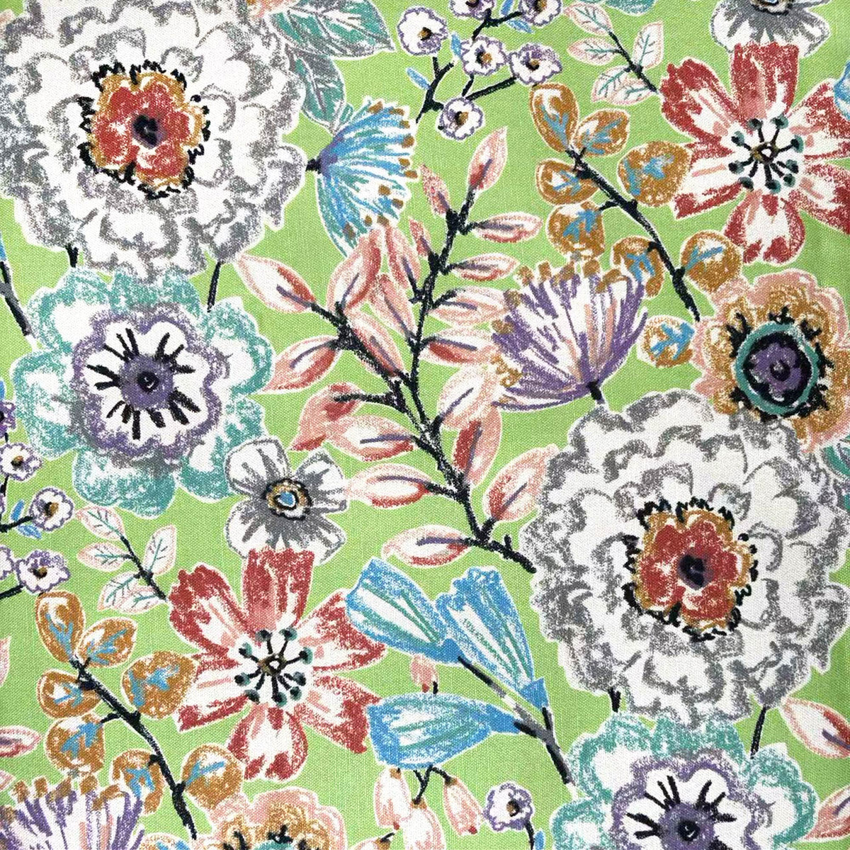 Monica Seasonal Floral Pattern Valances
