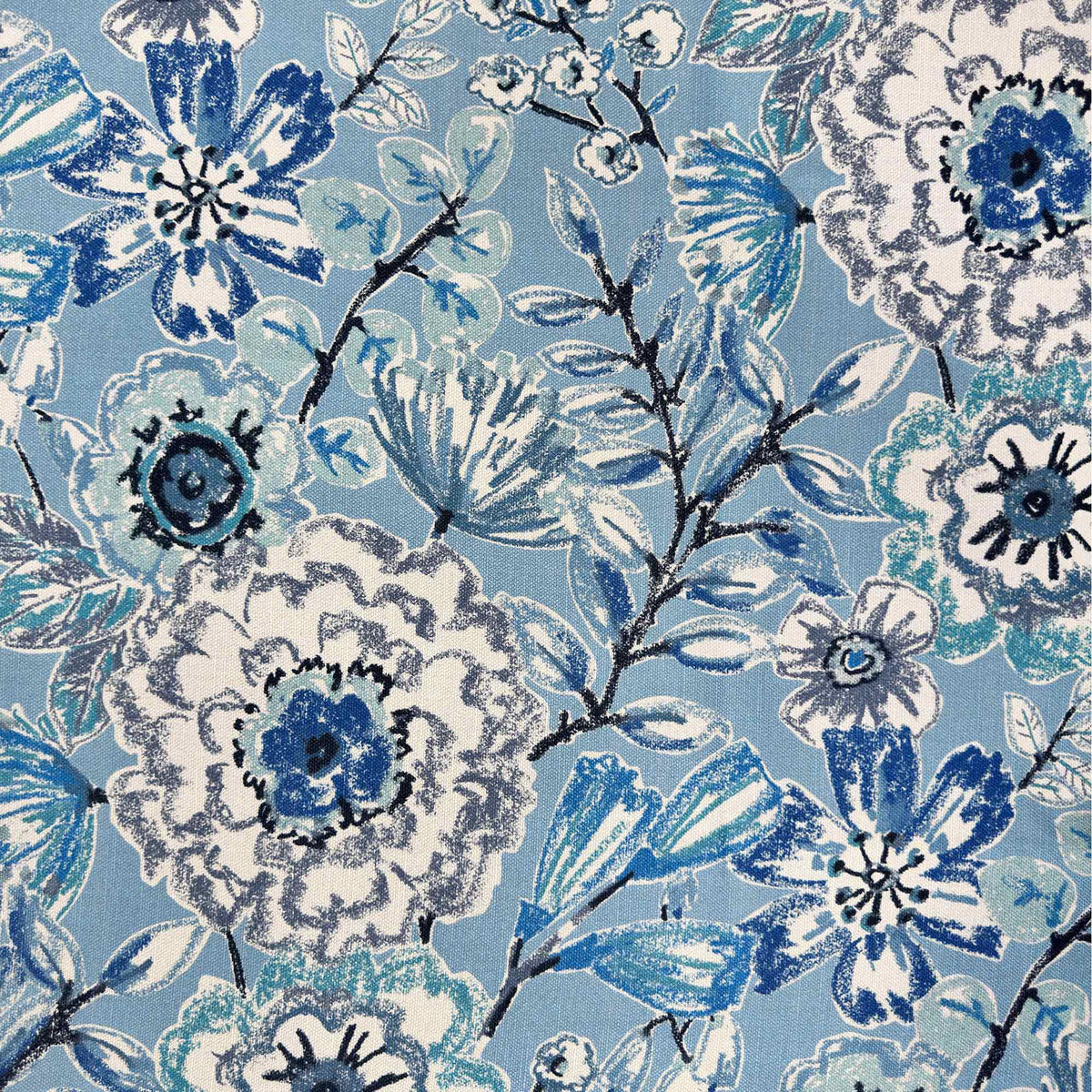 Monica Seasonal Floral Pattern Valances