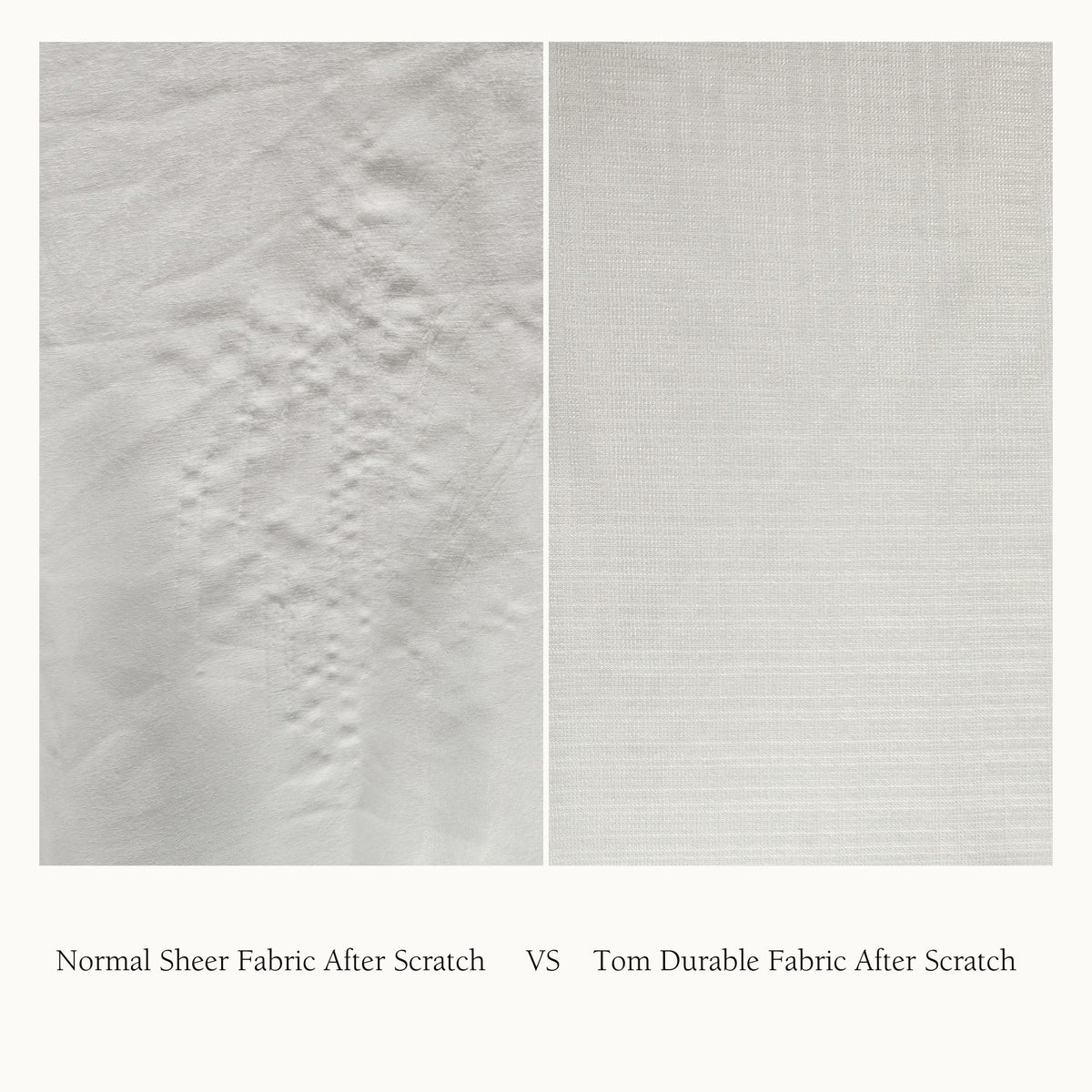 Tom Durable Scratch Resistant Sheer Curtains