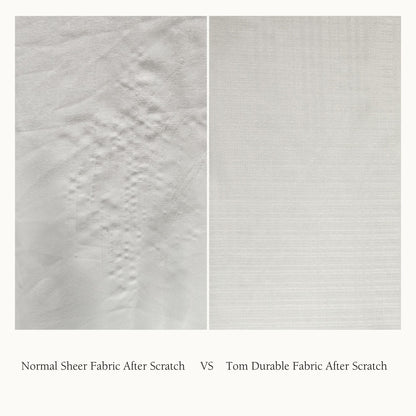 Tom Durable Scratch Resistant Sheer Curtains