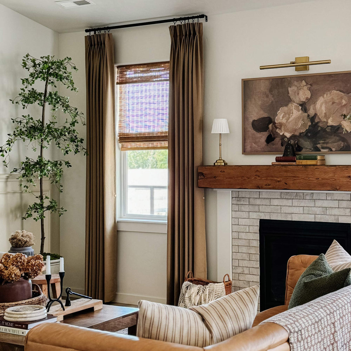 Oakley Cross Linen Texture Curtains