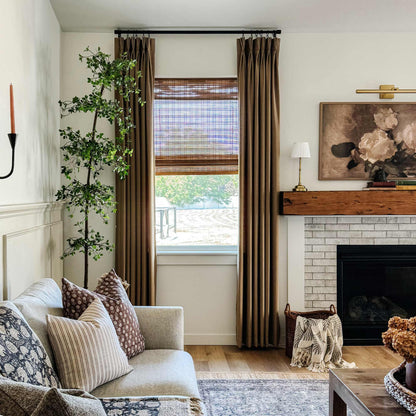 Oakley Cross Linen Texture Curtains