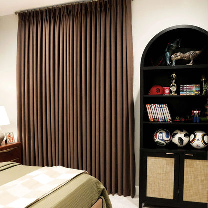 Oakley Cross Linen Texture Curtains