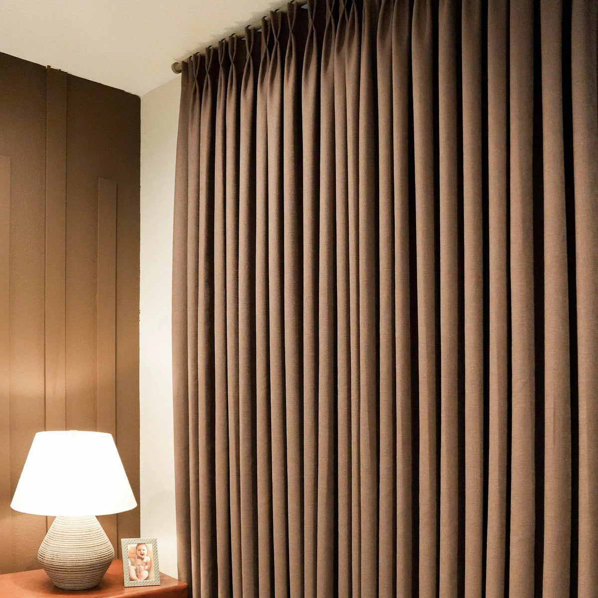 Oakley Cross Linen Texture Curtains