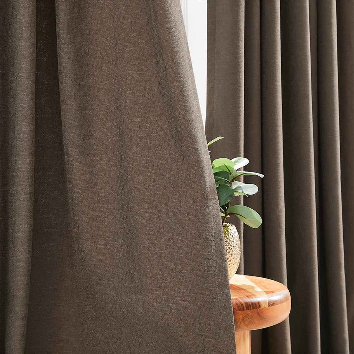 Oakley Cross Linen Texture Curtains