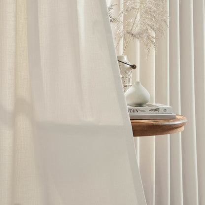 Oakley Cross Linen Texture Curtains
