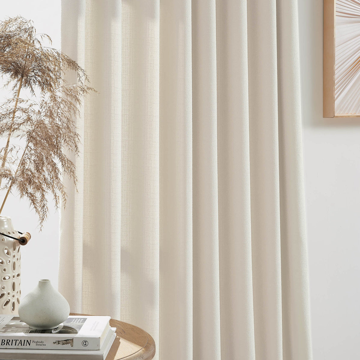 Oakley Cross Linen Texture Curtains